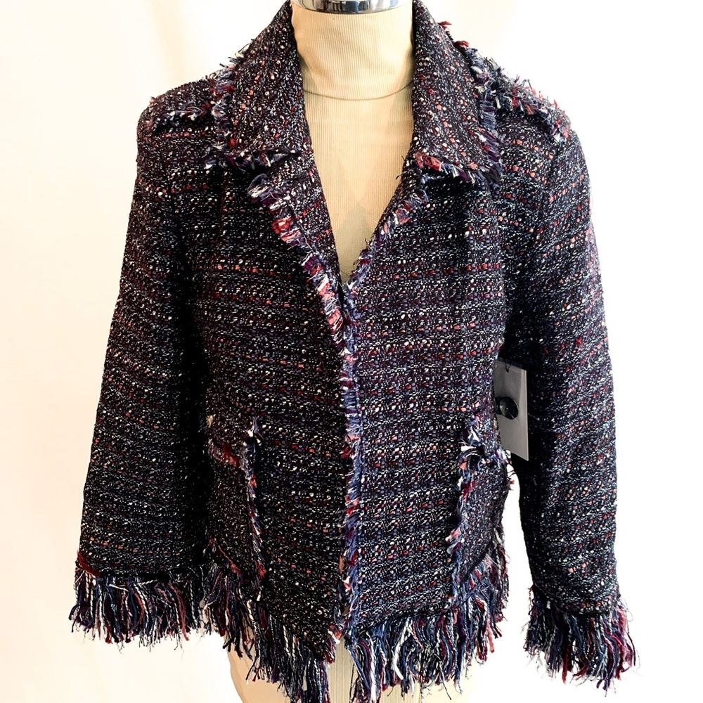 For the Republic tweed blazer NWT